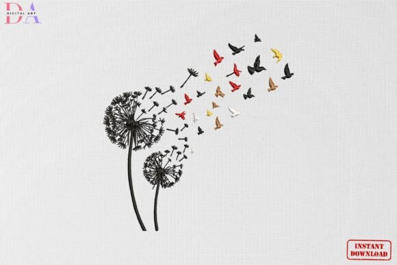 Dandelion Birds Nature Freedom