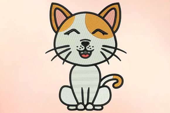 Happy Calico Cat