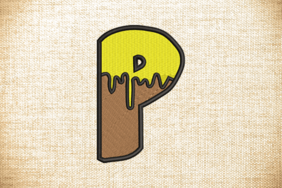 Letter P Bee Monograms