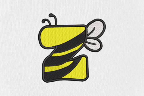 Letter Z Bee Monograms