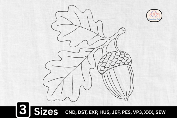 Oak Leaf Acorn