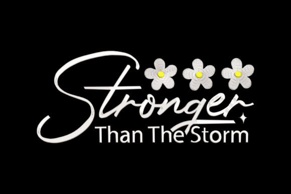 Stronger Than the Storm Daisy Flower