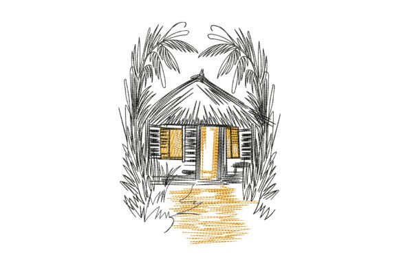 Tropical Beach Hut